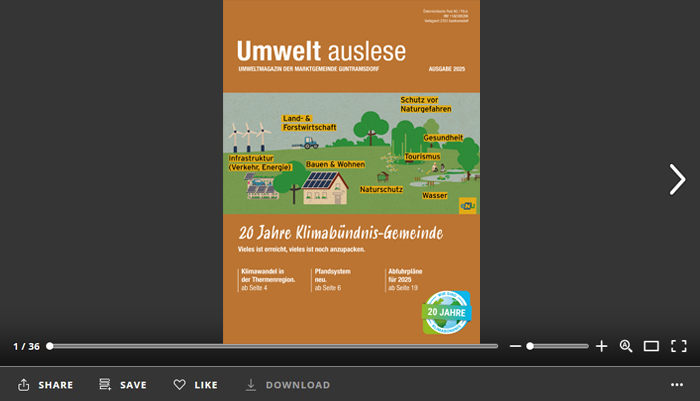 Link zur e-Paper Version der auslese auf issuu.com
