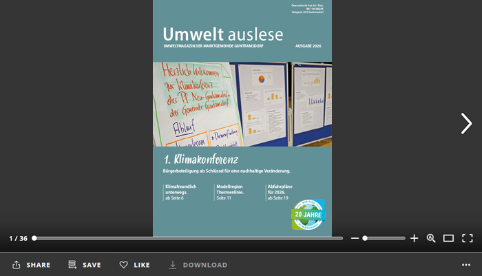 Link zur e-Paper Version der auslese auf issuu.com